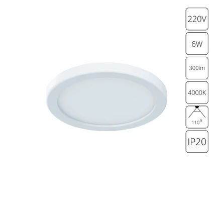 Встраиваемый светильник Arte Lamp MESURA A7971PL-1WH
